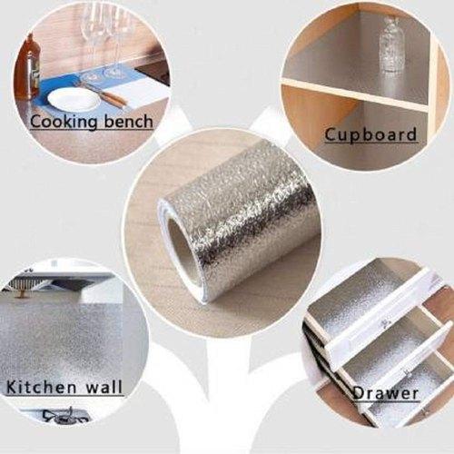β
Pack Of 2 β
Self Adhesive Kitchen Oil Proof Waterproof Kitchen Aluminum Foil Roll