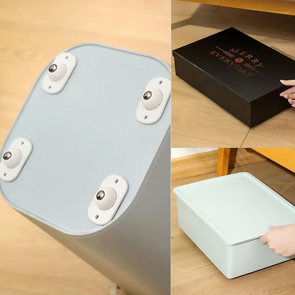 12Pcs Self-Adhesive Universal Furniture Wheels