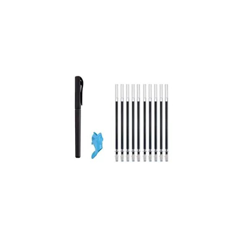 Sank Magic Practice Copybook with 1 Pen 10 refills+ 1 pen case,4 pcs Reusable Handwriting Magic Practice Copybook for Children, Alphabet Number Math Drawing Tracing Book