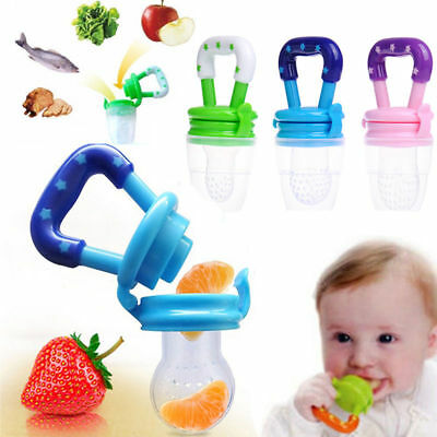 ✅Pack Of 2 ✅Baby Fruit Pacifier Feeder Fresh Food Infant Food Fruit Teething Toys
