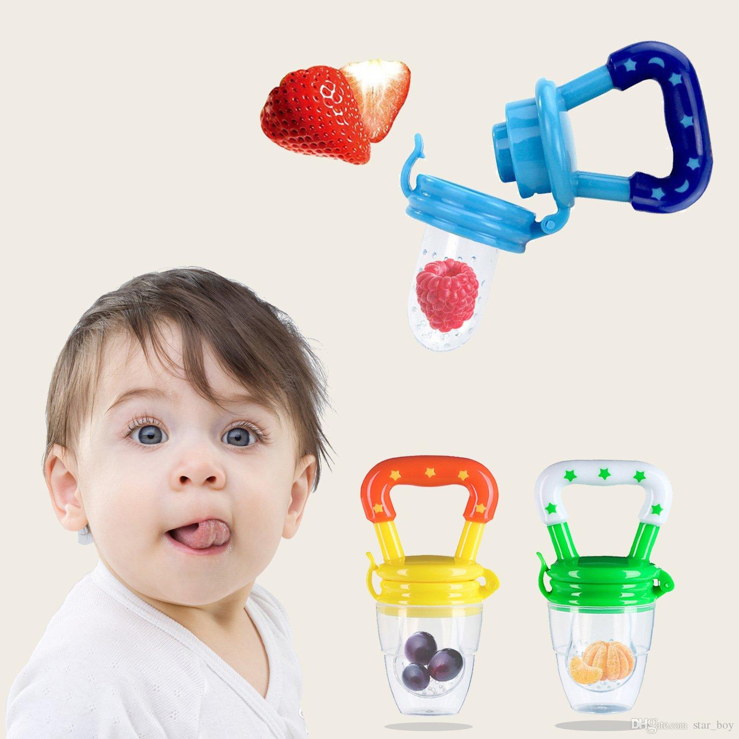 ✅Pack Of 2 ✅Baby Fruit Pacifier Feeder Fresh Food Infant Food Fruit Teething Toys