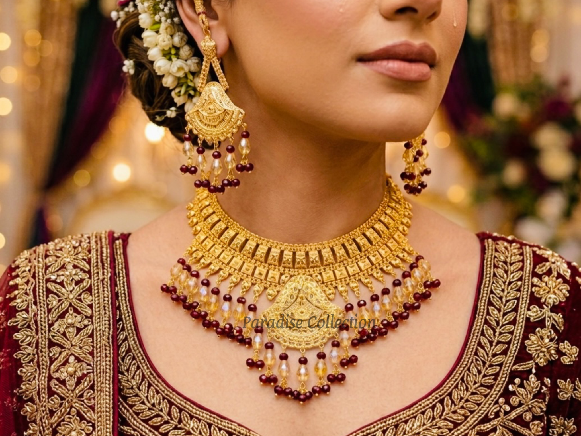 Sparkling Necklace Set Collection – Perfect for Weddings & Parties